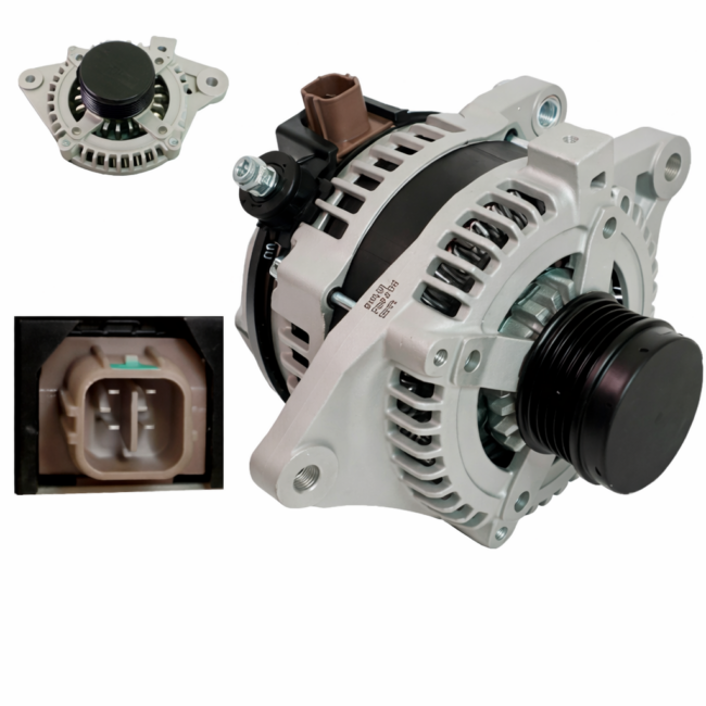 ALTERNADOR (12V. 100A ) TOYOTA COROLLA MATRIX 2009-2010 1.8L 2ZRFE,TOYOTA COROLLA 2009-2010 1.8L 2ZRFE