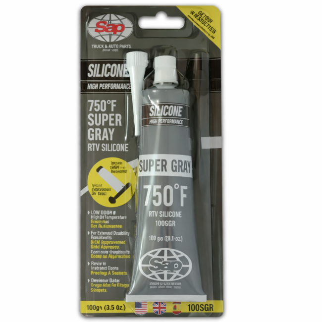 SILICON GRIS (750 GRADOS F" -  ALTA TEMPERATURA)